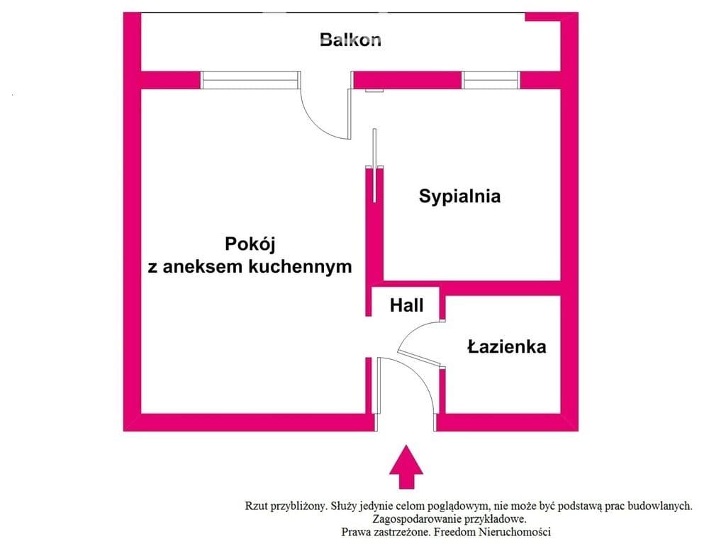 Mieszkanie na wynajem w centrum Warszawy | 39 m² - zdjęcie 9