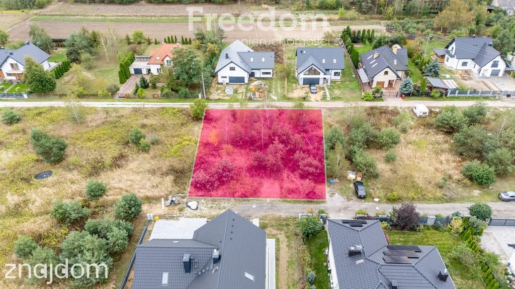 Lesznowola 1MN — działka budowlana 900 m²