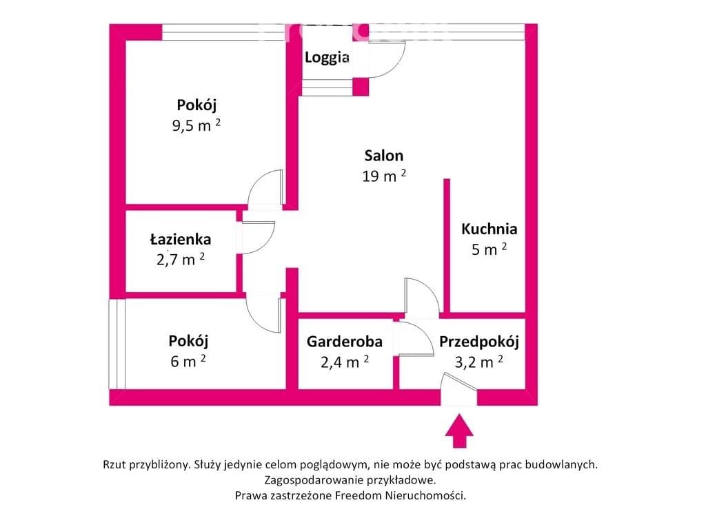 3 pokoje przy Metrze Pole Mokotowskie - zdjęcie 4