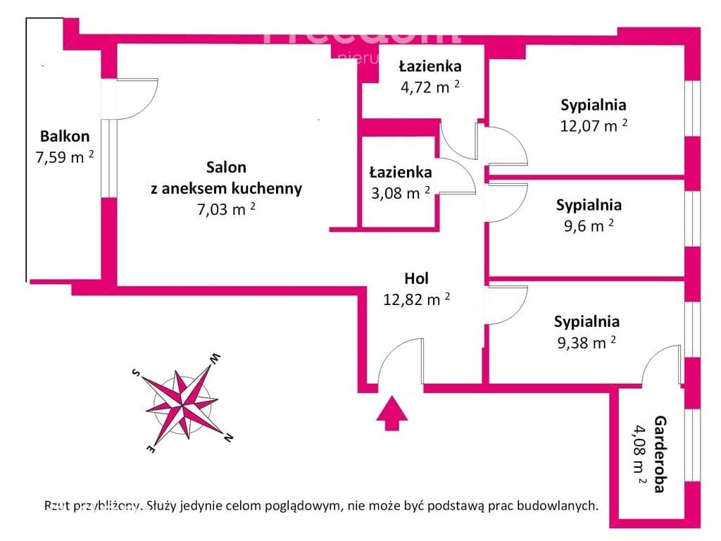 Jasne 4 pokoje | Ursus| 86 m² |Ul. Silnikowa 15 - zdjęcie 9