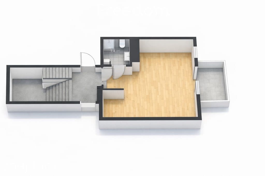 Ustawna kawalerka 33 m² z balkonem | Świdnik - zdjęcie 13