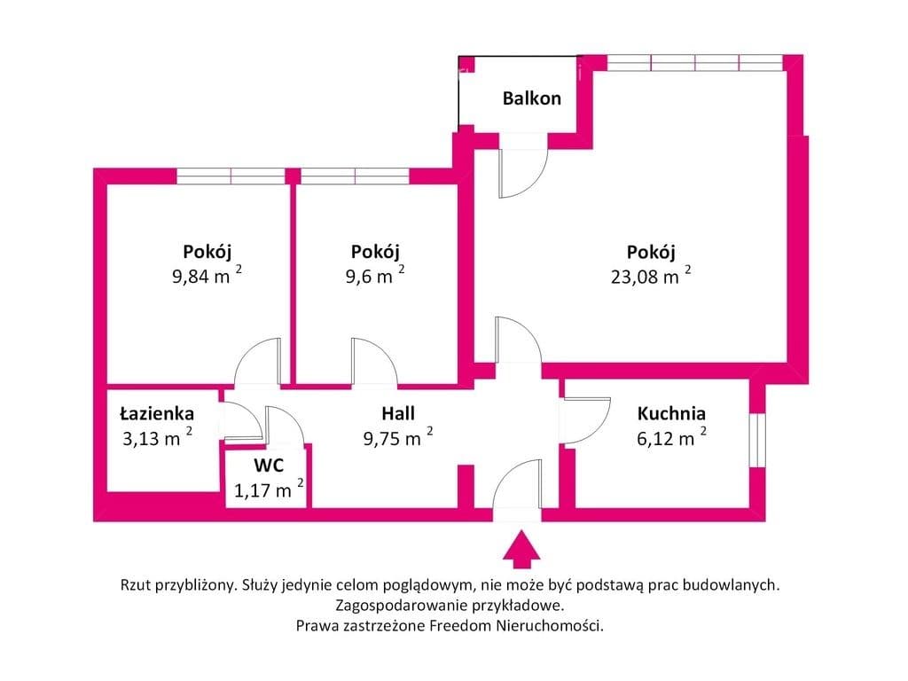 3-pokojowe mieszkanie w zielonej okolicy - zdjęcie 14