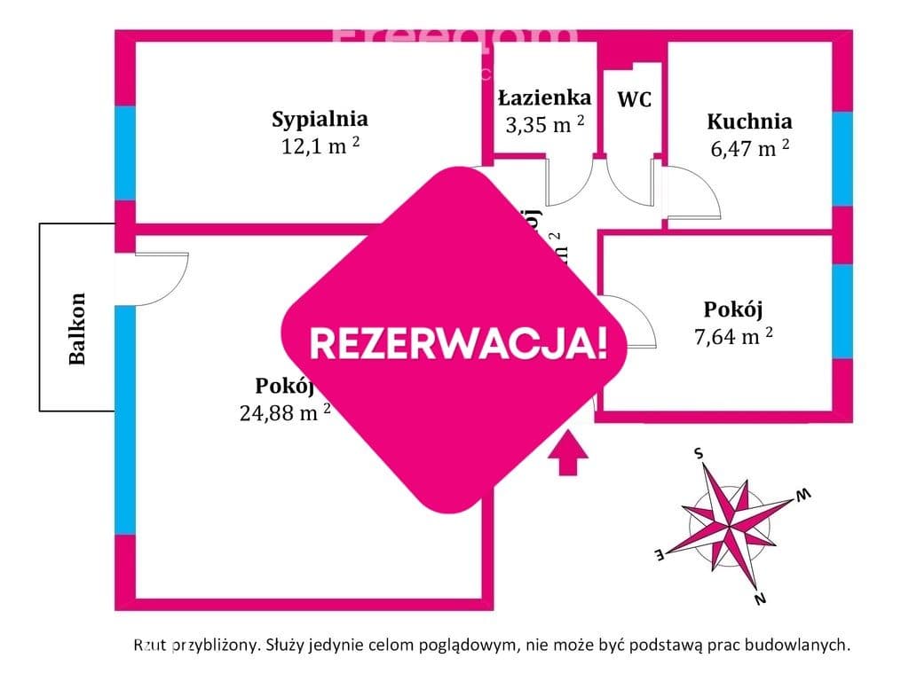 Mieszkanie gotowe do wprowadzenia, Rubinkowo II - zdjęcie 13
