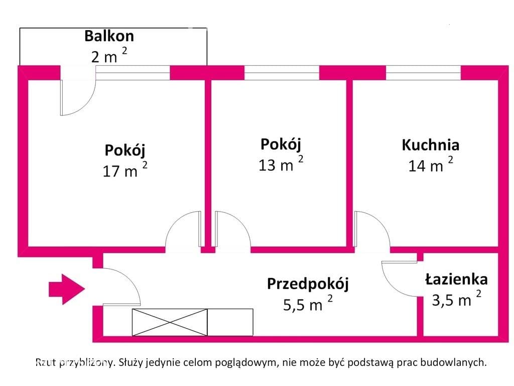 2 pokoje przy stacji metra Stare Bielany - zdjęcie 17