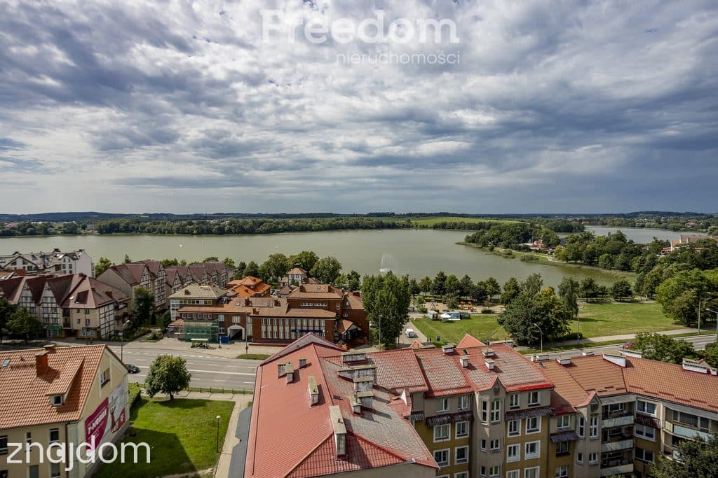 3 pokoje | centrum Ełku | widok na jezioro
