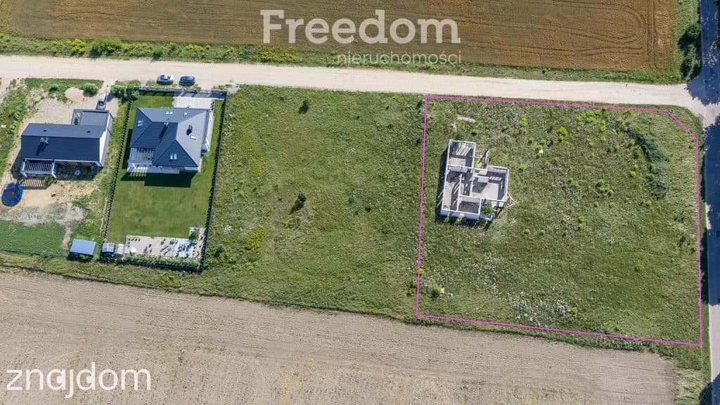 Działka 3461 m² z rozpoczętą budową - zdjęcie 5