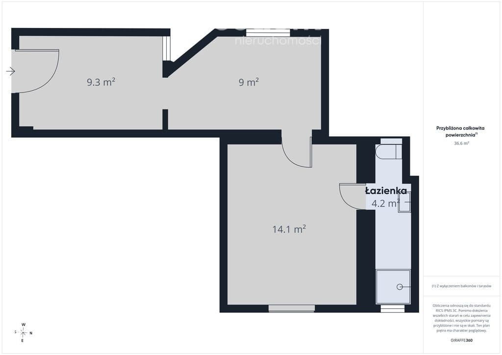 Mieszkanie po generalnym remoncie - 40 m² - zdjęcie 5