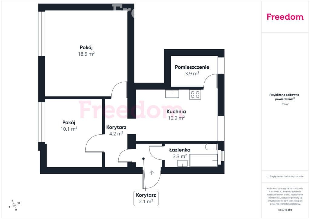 Krupin | Mieszkanie 53,23 m² +działka 430 m² - zdjęcie 12
