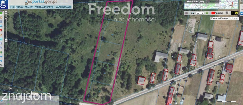 Działki 1200m2 w otulinie lasów Gertrudów/Gomunice - zdjęcie 8