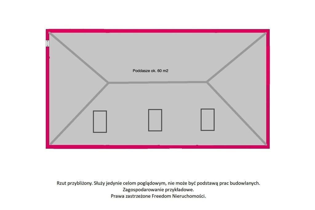 Nowy, parterowy dom + poddasze-na działce 1000 m2 - zdjęcie 19