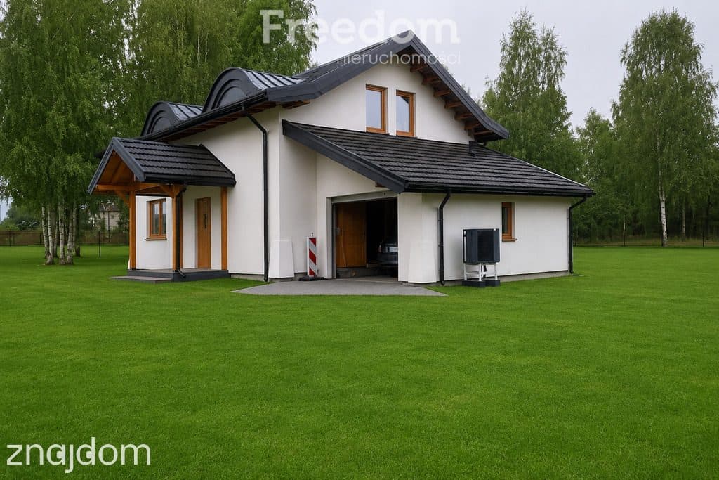 nowy dom z działką 1501 m² – gm. Stanisławów - zdjęcie 12