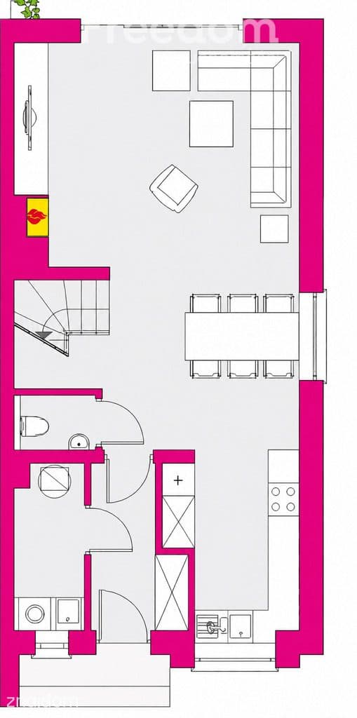 Nowy bliźniak 100 m² | ogród 520 m² | Kasjopei 11 - zdjęcie 6