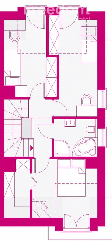 Nowy bliźniak 100 m² | ogród 520 m² | Kasjopei 11 - zdjęcie 7