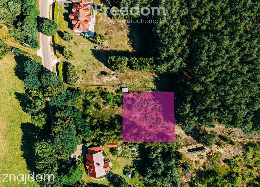 DZIAŁKA BUDOWLANA PRZY LESIE | MPZP | RAKOWO - zdjęcie 4