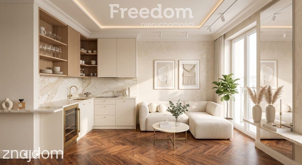 Luksusowy apartament 43,84 m² w centrum Warszawy