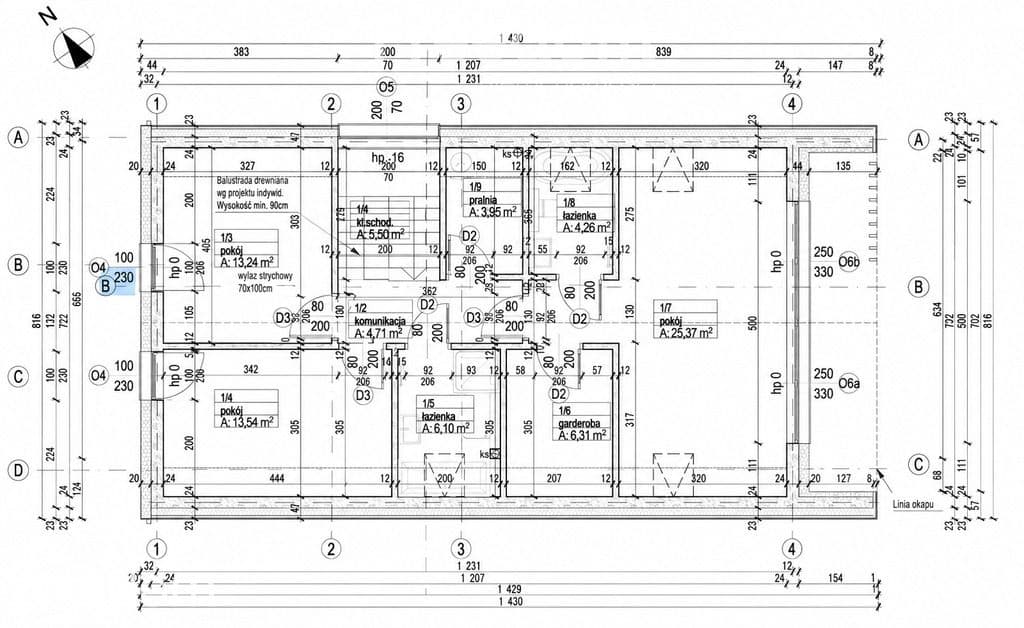 Nowoczesny dom 158 m² przy lesie Ostrówek - zdjęcie 12