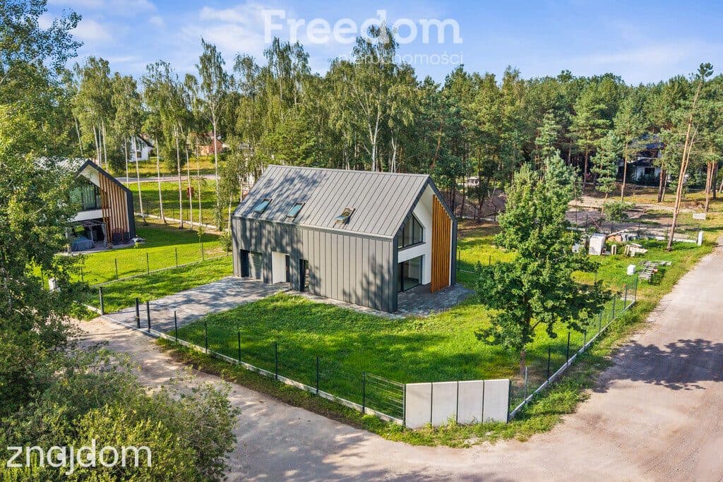 Nowoczesny dom 158 m² przy lesie Ostrówek