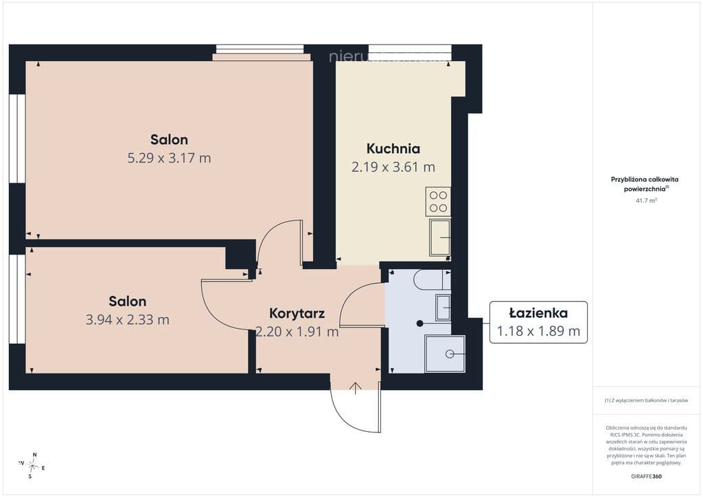 Marcinkowice (gm. Tuczno)mieszkanie 41,5 m² - zdjęcie 9