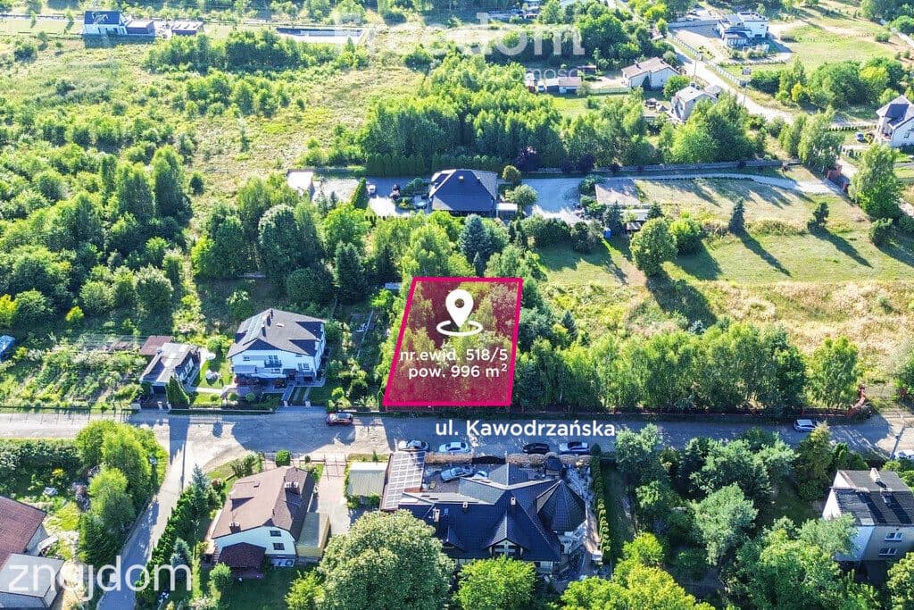 Słoneczna działka 996 m² z mediami | Stradom - zdjęcie 3