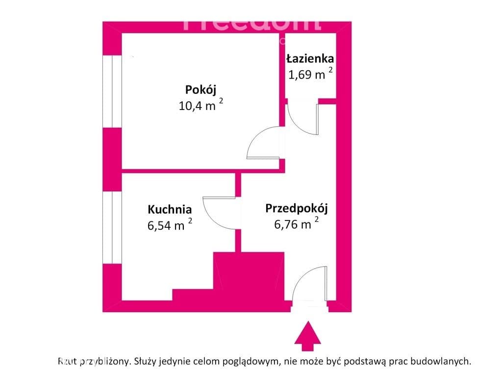 Na sprzedaż kawalerka w centrum Elku