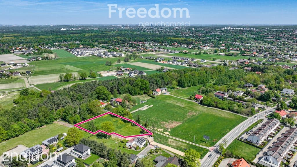 Działka budowlana przy lesie - Katowice Zarzecze