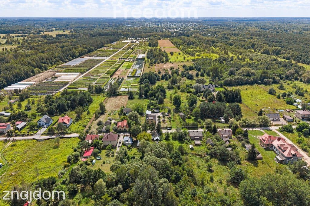 Działka 1200m2 zabudowana domem Runów gm.Piaseczno - zdjęcie 14