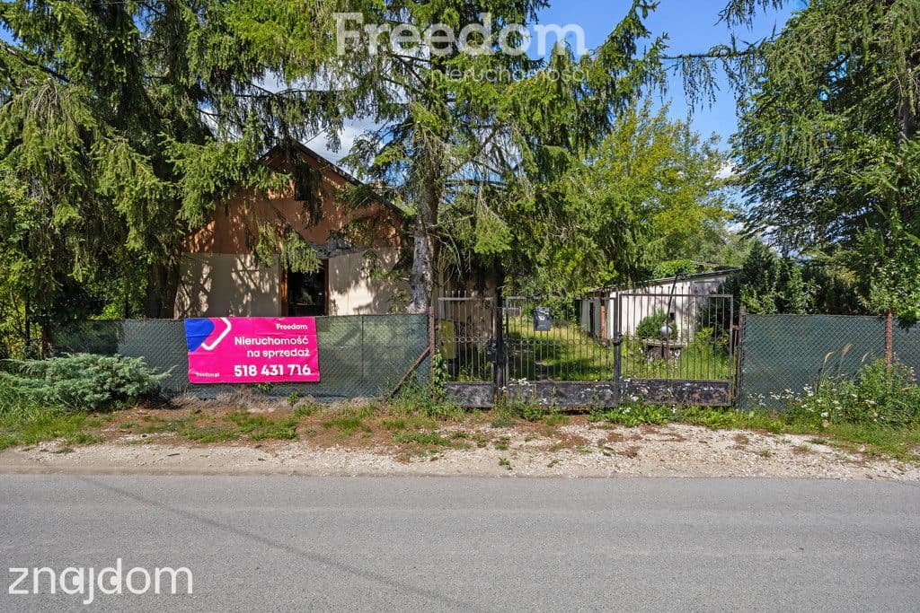 Działka 1200m2 zabudowana domem Runów gm.Piaseczno - zdjęcie 6