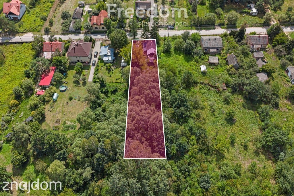 Działka 1200m2 zabudowana domem Runów gm.Piaseczno - zdjęcie 3