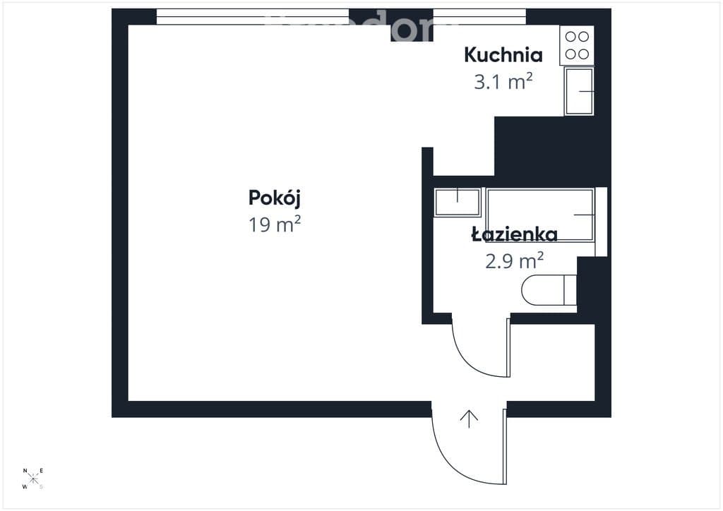 Kawalerka | Brynów | CO miejskie - zdjęcie 5