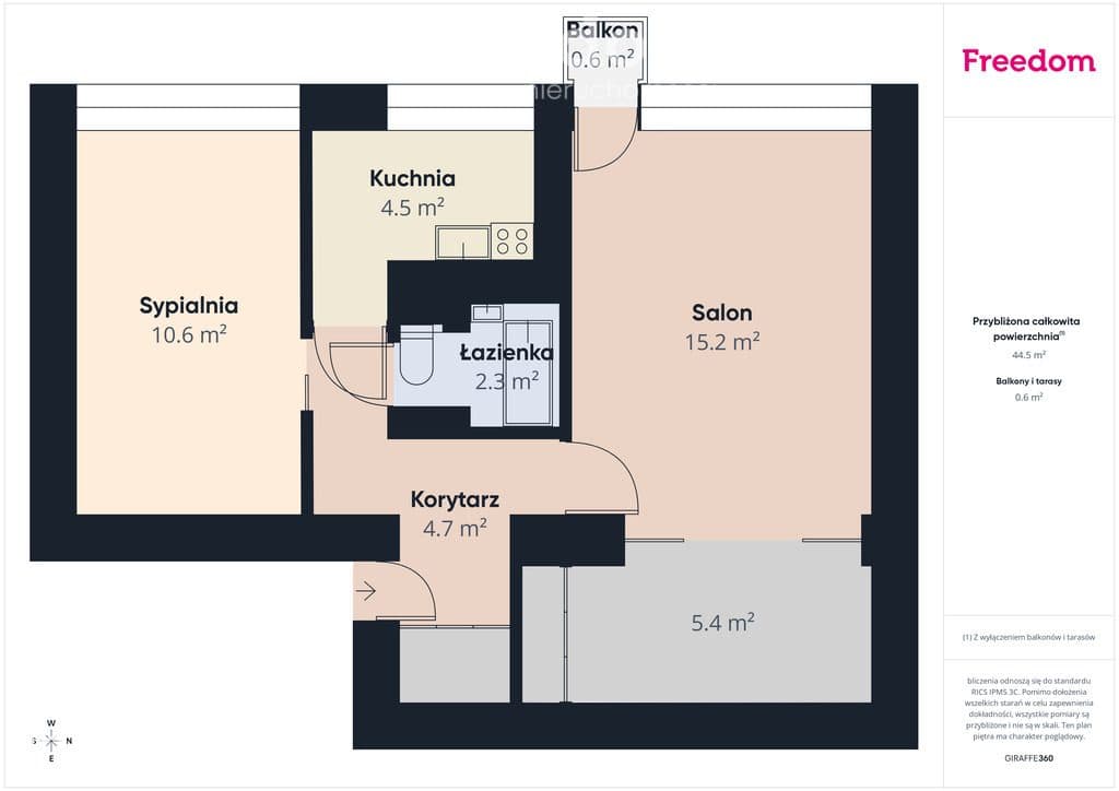2 pokoje, balkon, 2 piętro – SWPdL - zdjęcie 5