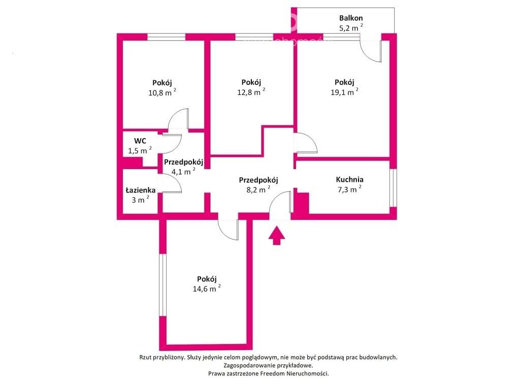 4 pokoje | metro | parking na 2 samochody - zdjęcie 14