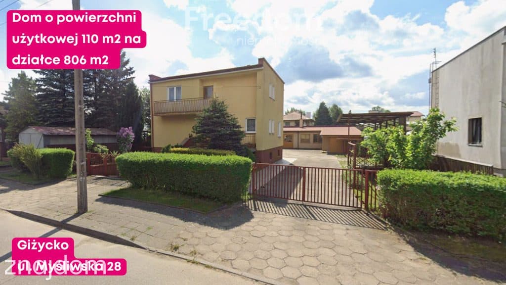 DOM Z WARSZTATEM – UL. MYŚLIWSKA - zdjęcie 2
