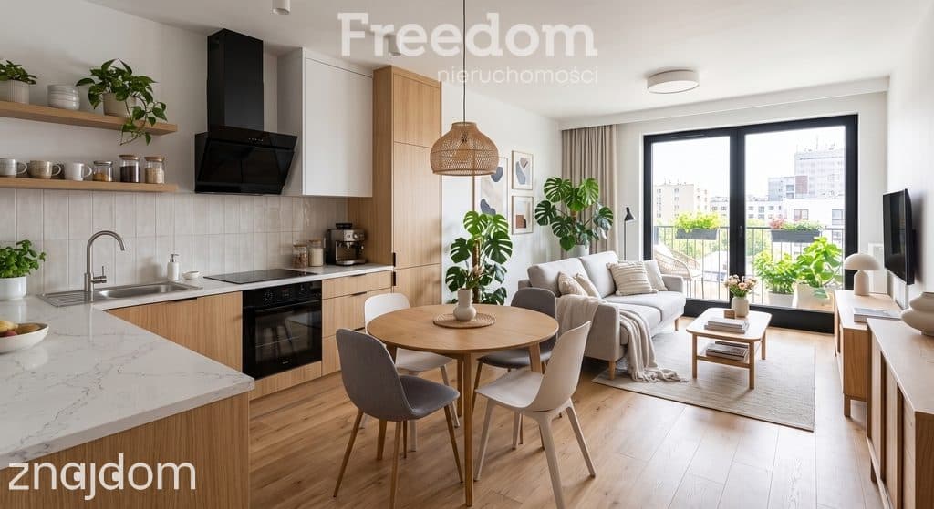 Apartament 2 pokoje z balkonem w Wilanowie