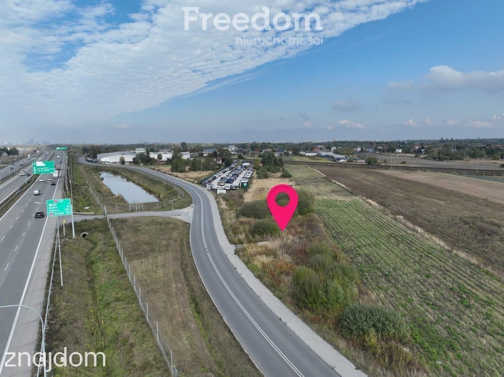 Działka inwestycyjna przy ekspresówce S7, asfalt - zdjęcie 7