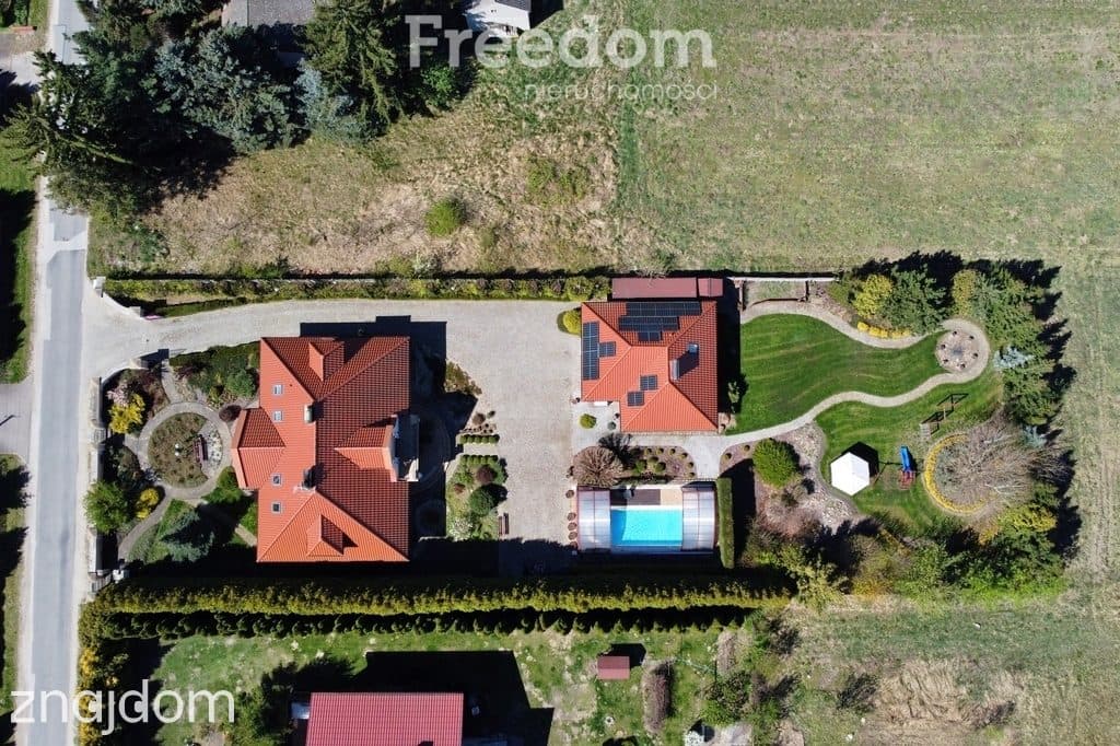 Klasyczny dworek pod Koninem | basen, garaż, pV - zdjęcie 3