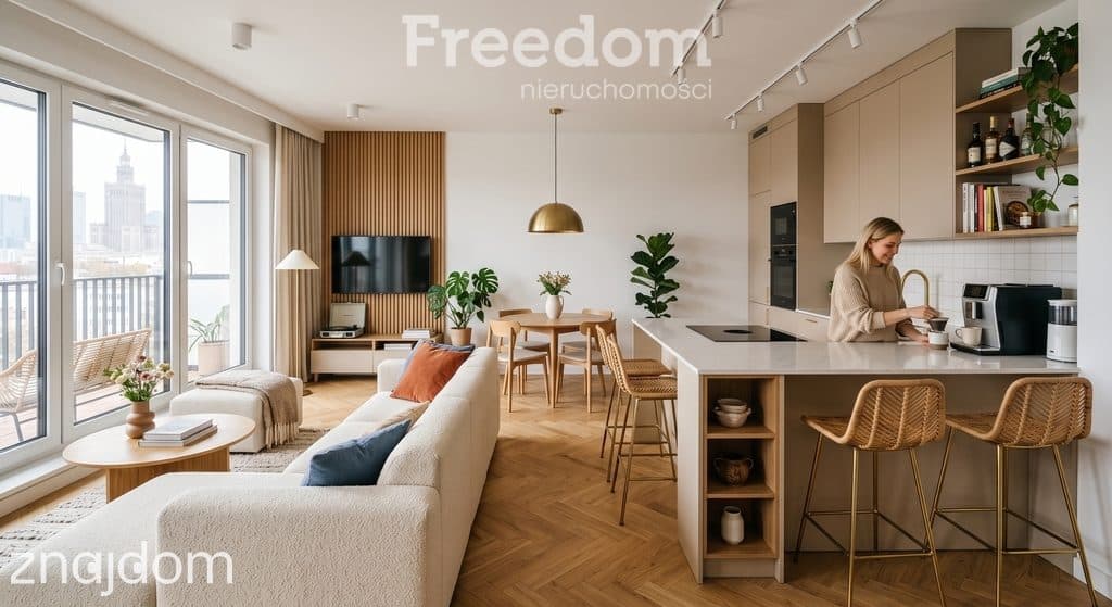 2 pokoje z 15 m² tarasem na Białołęce