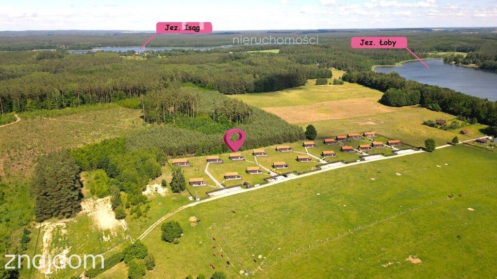 Domek/Inwestycja na Mazurach w pobliżu jeziora