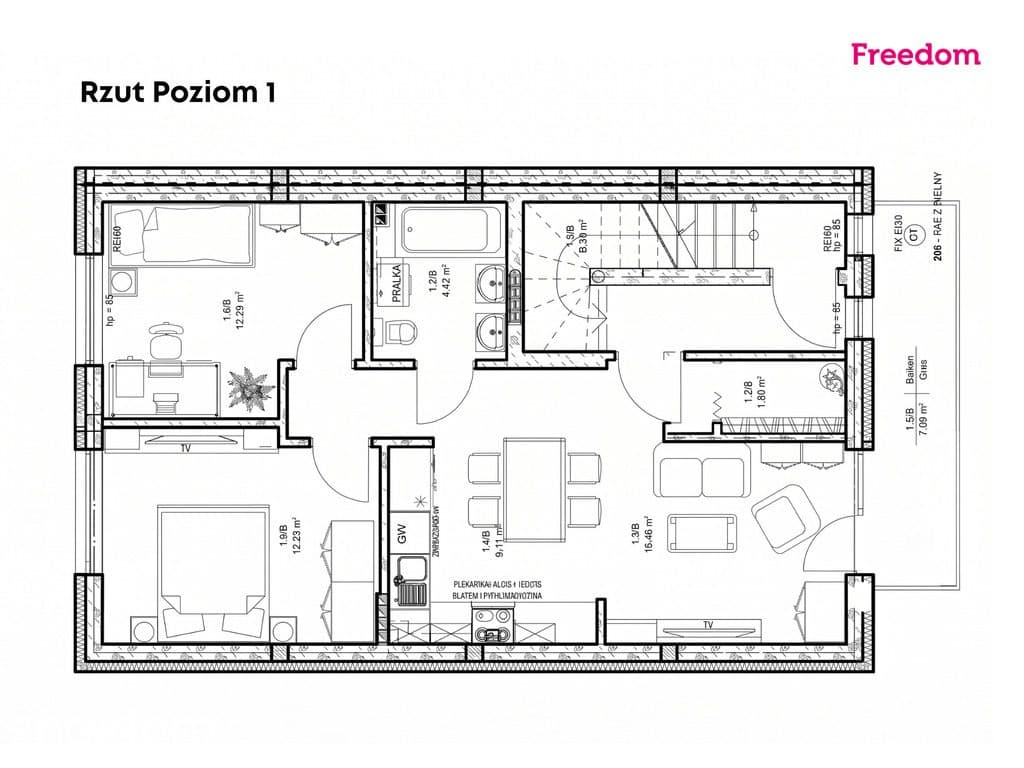 Chobienice | Dwupoziomowe M | 107m² | Wysoki stand - zdjęcie 9