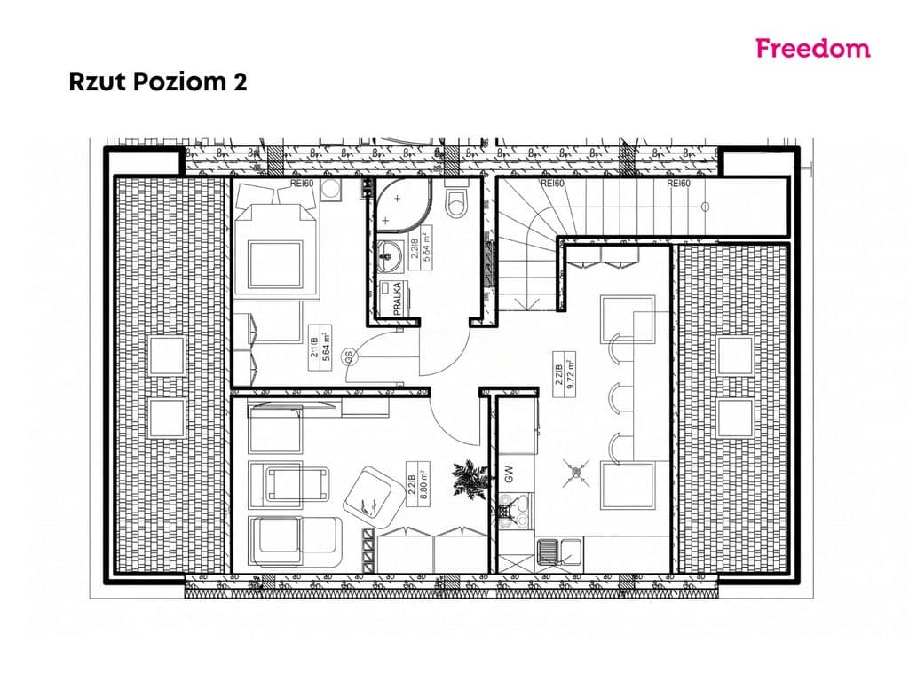 Chobienice | Dwupoziomowe M | 107m² | Wysoki stand - zdjęcie 10