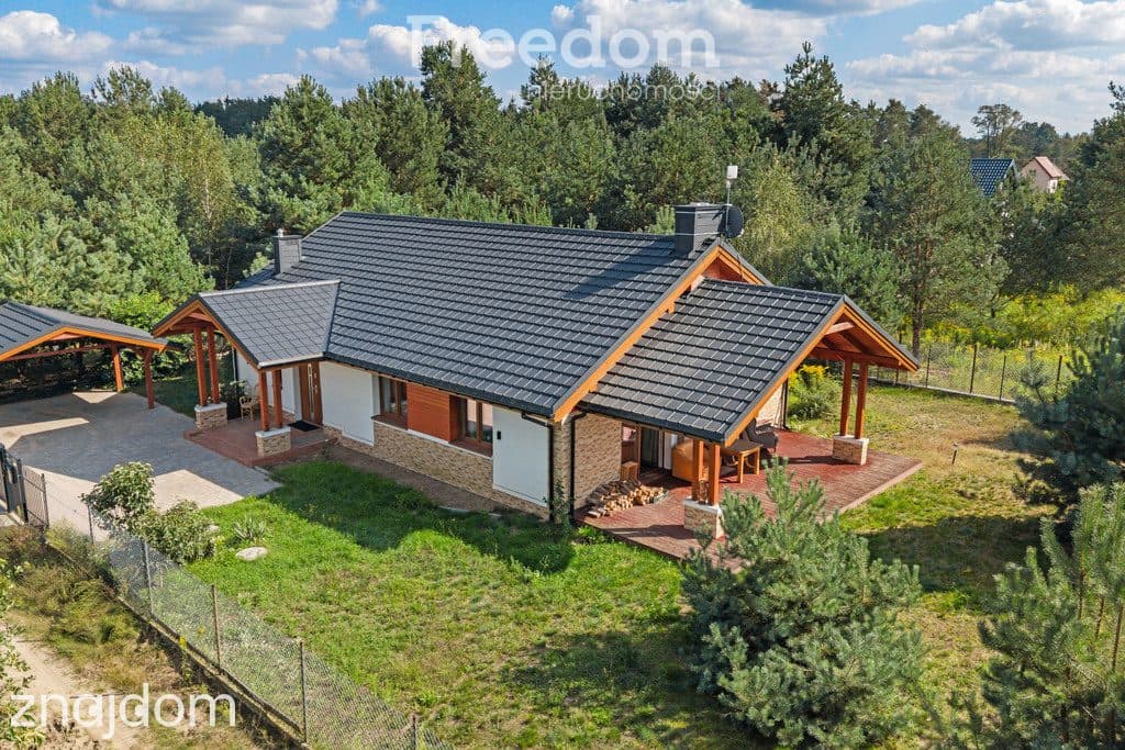 Parterowy dom 111 m² przy Lesie Młochowskim | Żółw
