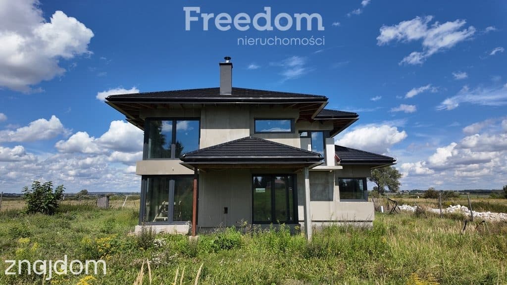 Dom 220m² Szopinek pod Zamościem – nowoczesny - zdjęcie 10