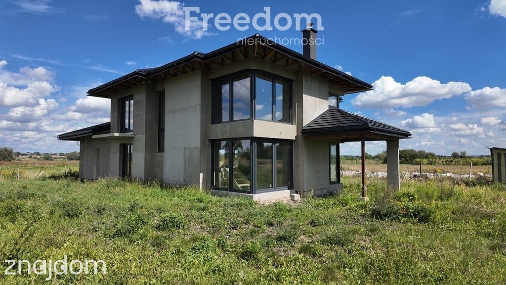 Dom 220m² Szopinek pod Zamościem – nowoczesny - zdjęcie 11