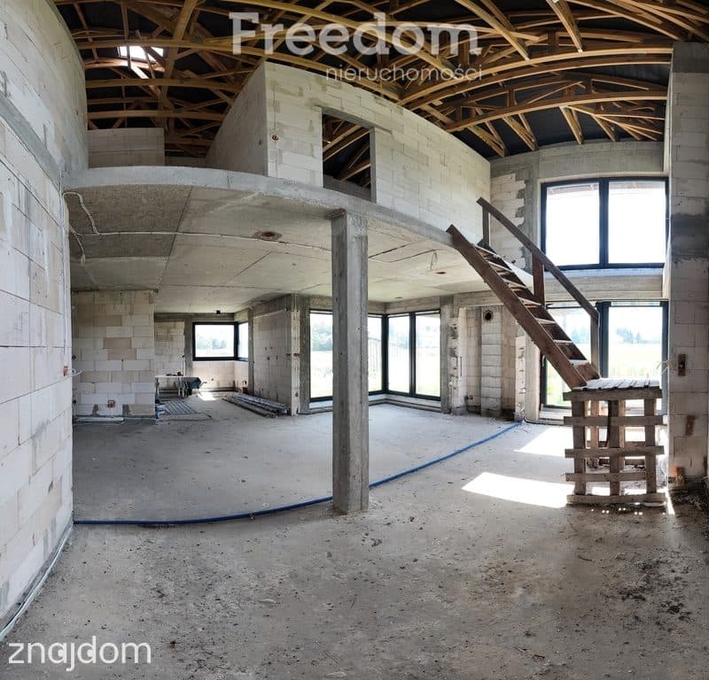 Dom 220m² Szopinek pod Zamościem – nowoczesny - zdjęcie 3