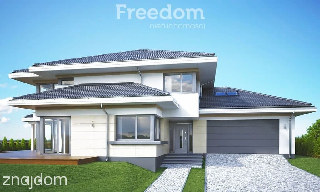 Dom 220m² Szopinek pod Zamościem – nowoczesny - zdjęcie 2