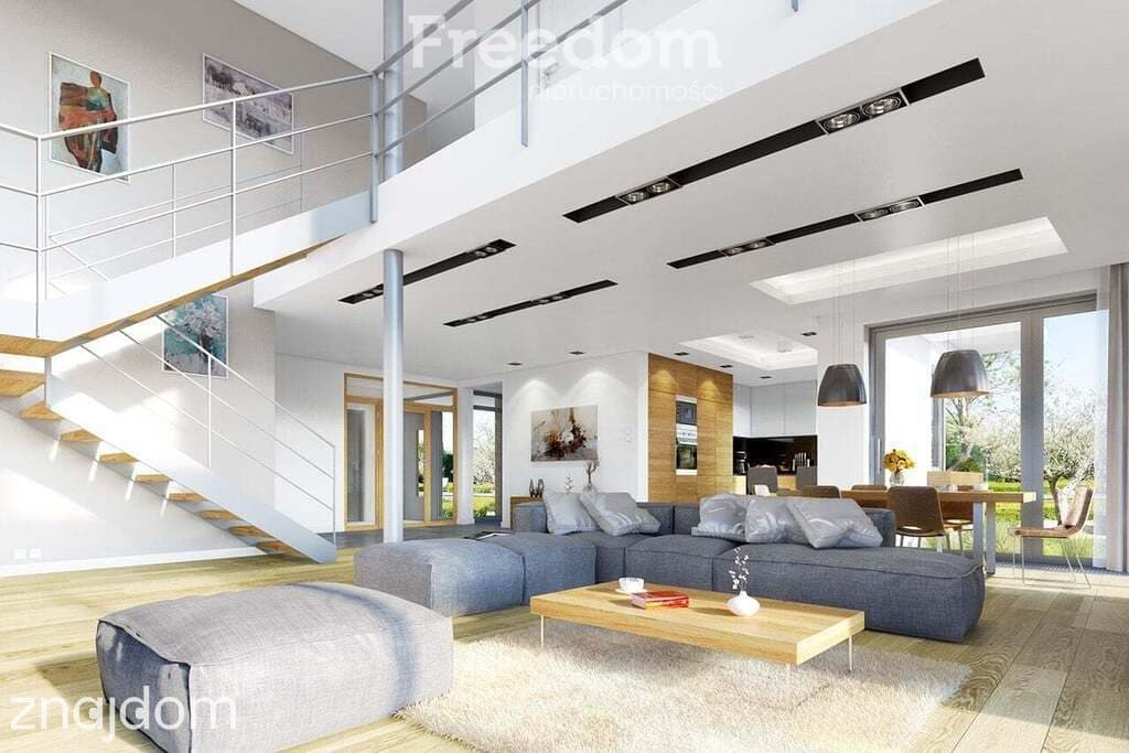 Dom 220m² Szopinek pod Zamościem – nowoczesny - zdjęcie 6