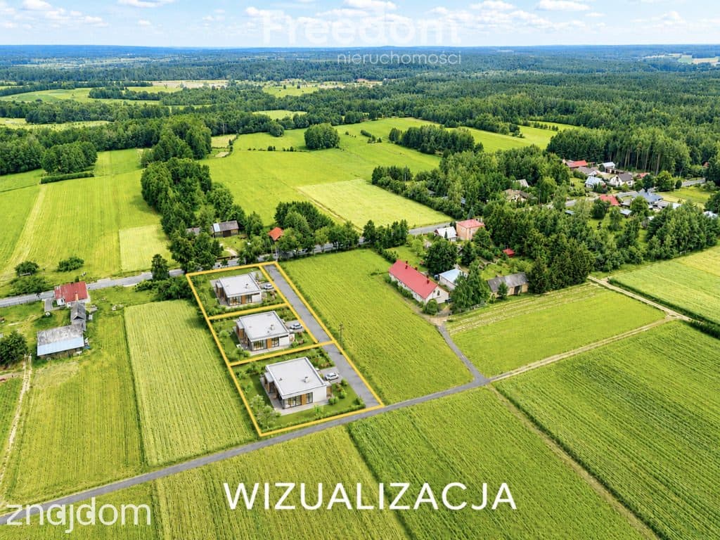 Działka w Borsukach 1278 m2 WZ nieopodal rzeki Bug - zdjęcie 4