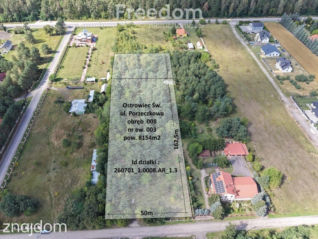 Działka budowlano-rolna 8154m2 ogrodzona - zdjęcie 2