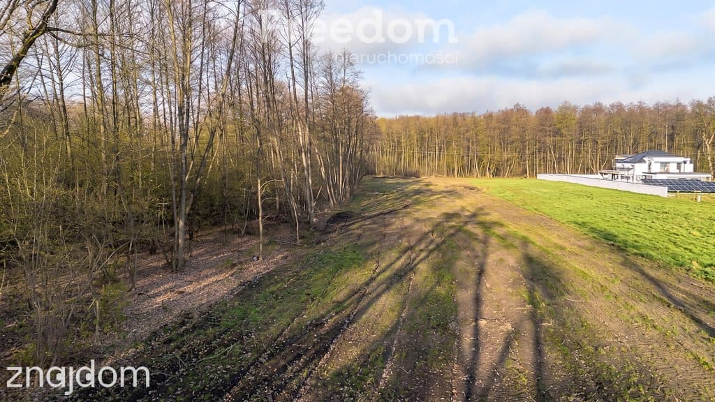Działka z WZ na 8 bliźniaków przy lesie!