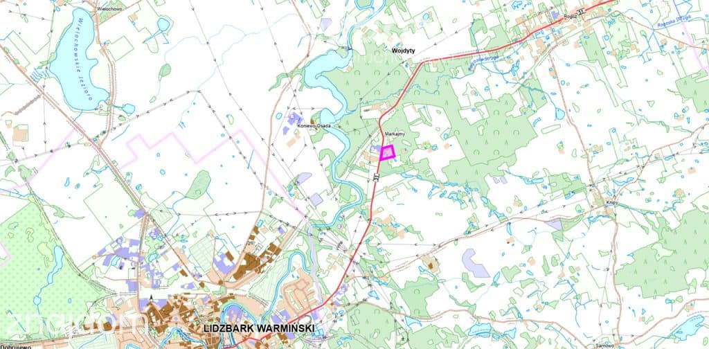 Działka inwestycyjna 2,34 ha przy DK51 - zdjęcie 11