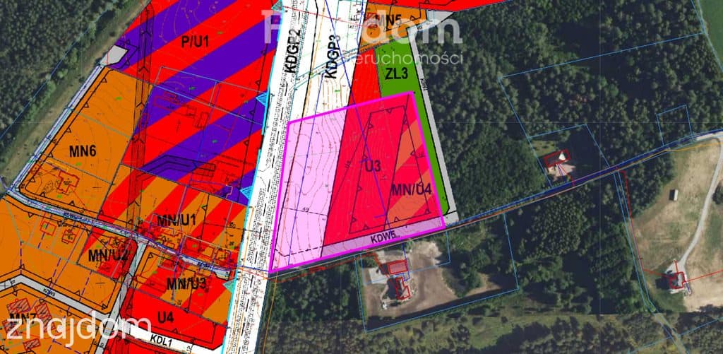 Działka inwestycyjna 2,34 ha przy DK51 - zdjęcie 10